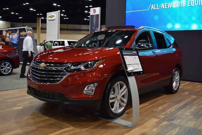 The new Equinox. Much better looking than the previous two generations. I hope the number pad on the door was an auto show security feature.